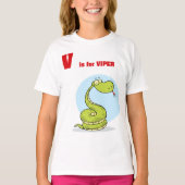 V est pour Viper Girls T-shirt (Devant)
