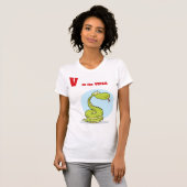 V est pour Viper Womens T-shirt (Devant entier)