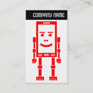 V Header - Robo-Phone - Rood Visitekaartje