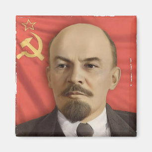 V.I. Aimant carré de Lénine