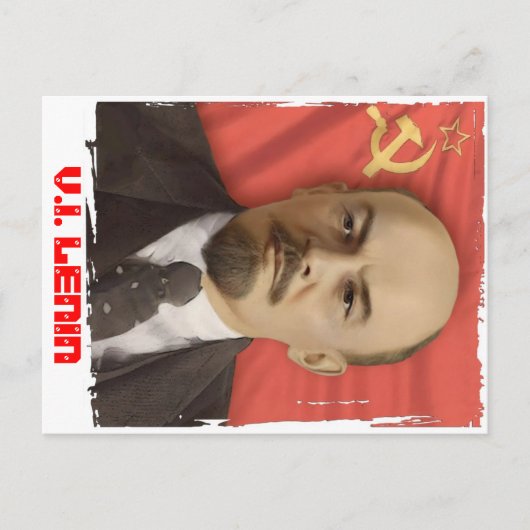 "V.I. LENIN"-Briefkaart Briefkaart (Voorkant)