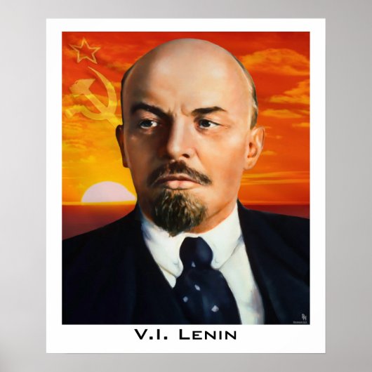 V.I. Lenin Poster (Voorkant)