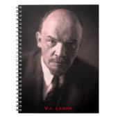 V.I. Lenin - Sovjet-Unie Boss - CCCP Notitieboek (Voorkant)