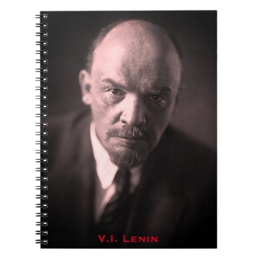 V.I. Lenin - Sovjet-Unie Boss - CCCP Notitieboek (Voorkant)