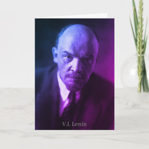 V.I. Lenin - Sovjet-Unie Boss - USSR Kaart