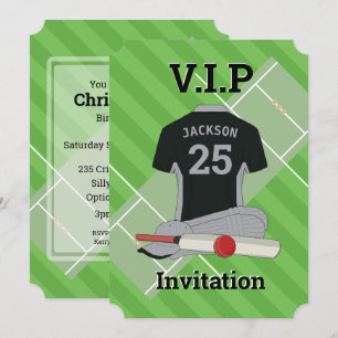 V.I.P Cricket (BLSL) Verjaardagsfeest Kaart