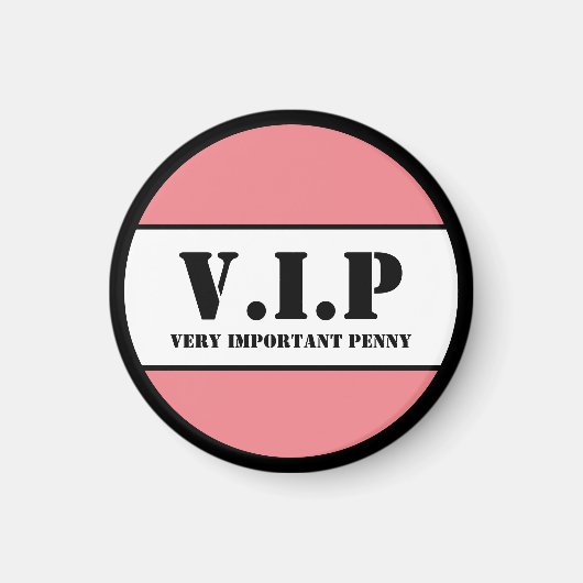 V.I.P. MAGNEET (Voorkant)