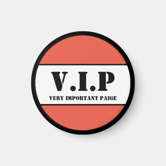 V.I.P. MAGNEET (Voorkant)