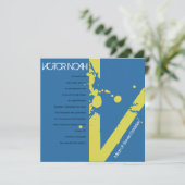 V Invitation Bat mitzvah de la barre de collecte i (Debout devant)