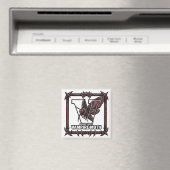 V is for Vampire Moth – GTA Style ABC Learning Magneet (Insitu (Vaatwasser))