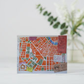 V is voor het briefkaart van Wenen (Staand voorkant)