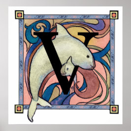 V is voor Viva Vaquita Poster