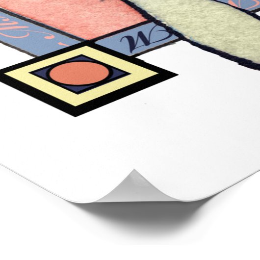 V is voor Viva Vaquita Poster (Hoek)