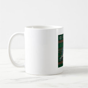 V is voor wijnbouw koffiemok