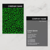 V-koptekst - Afbeelding - Abstracte circuits - gro Visitekaartje (Voorkant / Achterkant)