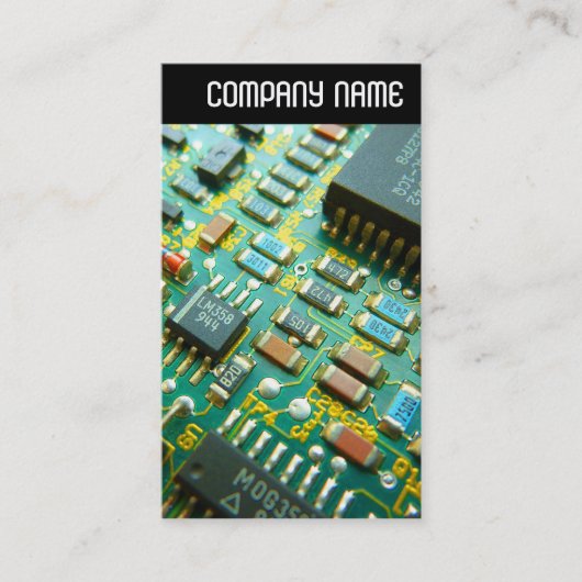 V-koptekst - Circuitry Visitekaartje (Voorkant)