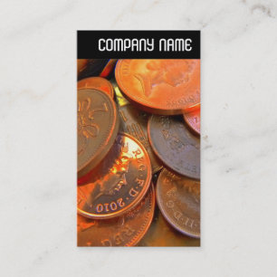 V-koptekst - De kleur van het geld Visitekaartje