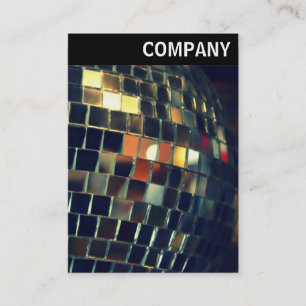 V-koptekst - Mirror Ball Visitekaartje