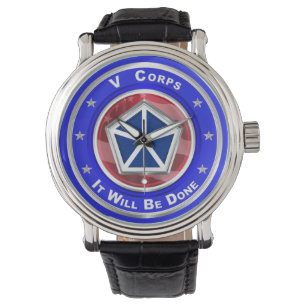 v korps " het zal worden gedaan " horloge