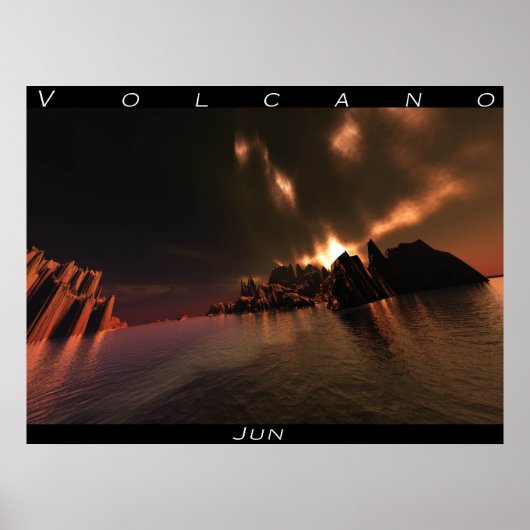 V O L C A O POSTER (Voorkant)