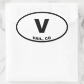V OVALE STICKER (Tas)