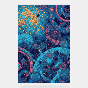 V-Pulse 4 Acryl Teken Bord