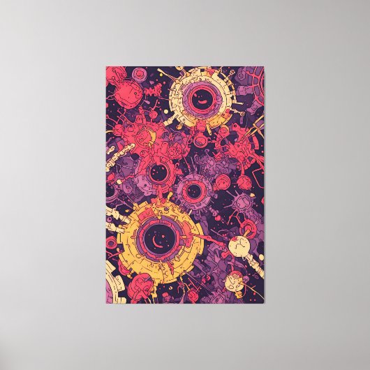 V-Pulse 6 Canvas (Voorkant)