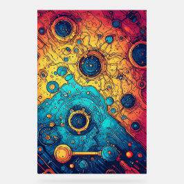 V-Pulse 7 Acryl Teken Bord