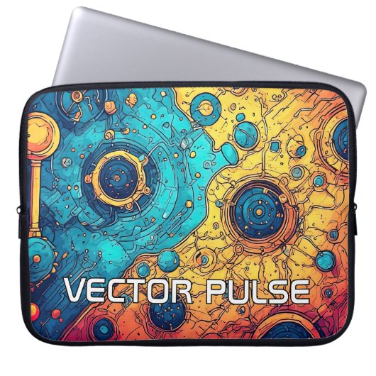 V-Pulse 7-laptop Hoesje Laptop Sleeve (Voorkant)