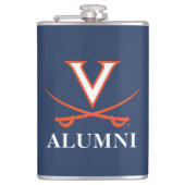 V Saber Alumni Heupfles (Voorkant)