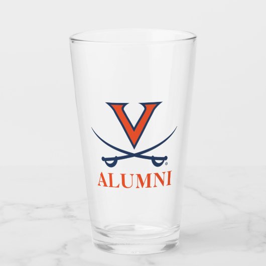 V Sabre Alumni Glas (Voorkant)