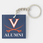V Sabre Alumni Sleutelhanger (Achterkant)