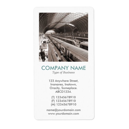 V Square Foto - Paddington Station Etiket (Voorkant)