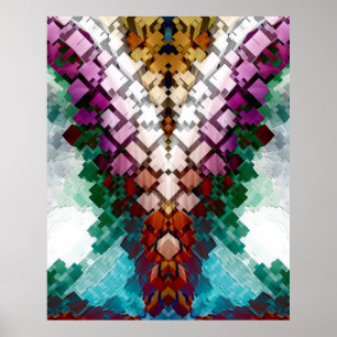 V-Stapelpiramide Poster