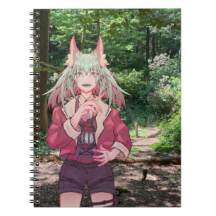 V Tuber, VTuber, Anime Forrest Notitieboek