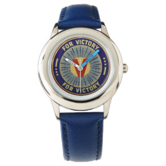 V voor Victory watch Horloge