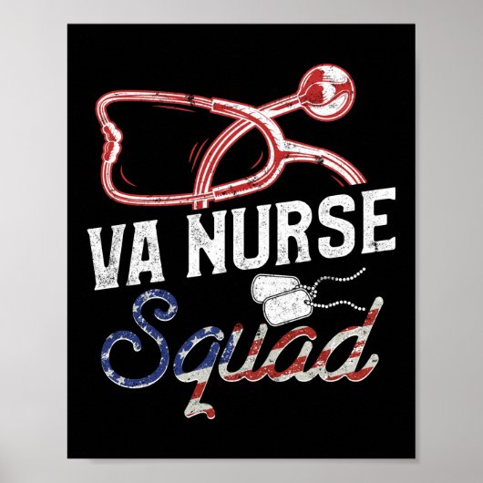 VA Nurse Squad Poster (Voorkant)
