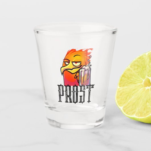 VA Prost Shot Glass Glas (Voorkant)