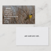 Vaak gele keelpijn Visitekaartje (Voorkant / Achterkant)