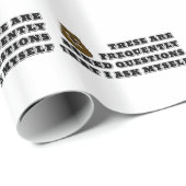 Vaak gestelde vragen die ik mezelf stel cadeaupapier (Rol Hoek)