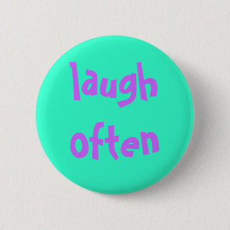 vaak lachen ronde button 5,7 cm
