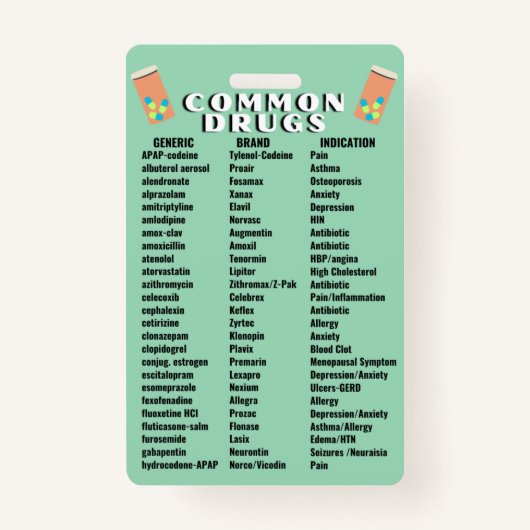 Vaak voorkomende drugs 2.0 badge (Voorkant)