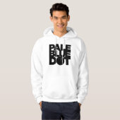 Vaal blauw hoodie (Voorkant volledig)