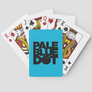 Vaal blauw pokerkaarten