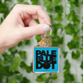 Vaal blauw sleutelhanger (Hand)