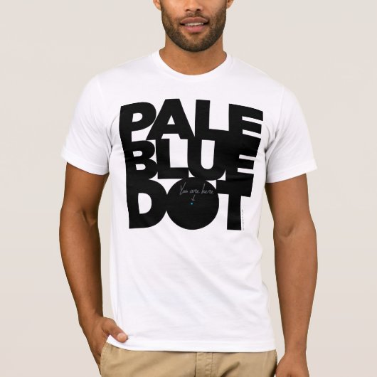 Vaal blauw t-shirt (Voorkant)