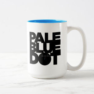 Vaal blauw tweekleurige koffiemok