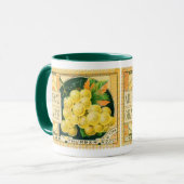  vaalkarbonadekunst, muskaatdruiven mok (Voorkant links)