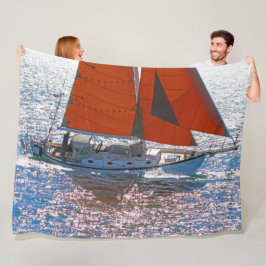 VAAR DE ZEEEN FLEECE DEKEN