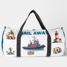 Vaar weg nautische Ship Travel Bag